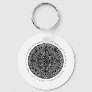 December 21, 2012 Mayan Calendar commemorative Keychain
