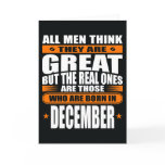 December Birthday (Add Your Text) Card December Birthday (Add Your Text) Card