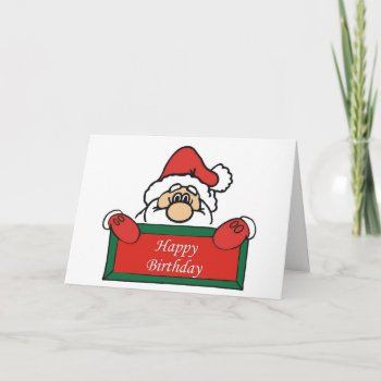 December Birthday Card by IndiaL at Zazzle