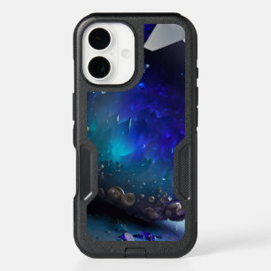 December Birthstone Sapphire-Inspired Blue Topaz iPhone 16 Case