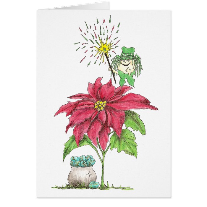 December Fairy Birthday Greeting Cards