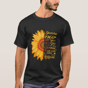 December Girls 1960 Sunflower Shirt 60Th Birthday