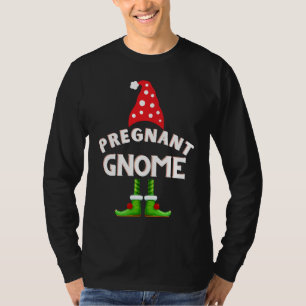 December Holidays Family Fashion Gnomes Pregnant M T-Shirt