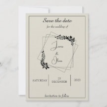 "December Love Story" Save the date