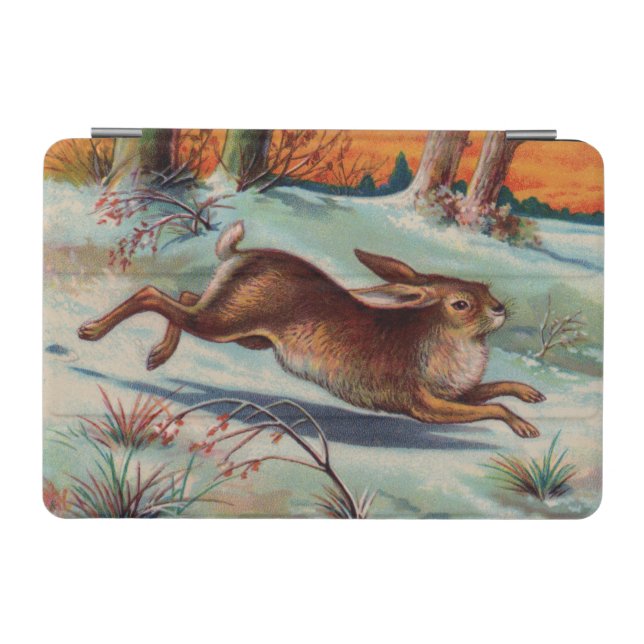 December Rabbit iPad Mini Cover (Horizontal)