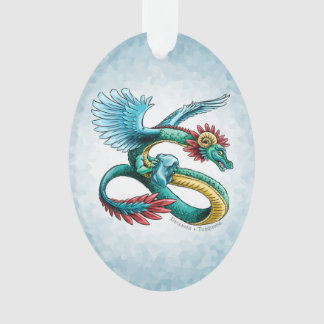 December’s Birthstone Dragon: Turquoise Ornament