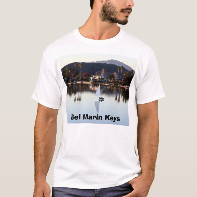 December Sail, Bel Marin Keys T-Shirt (Front)