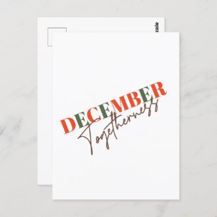 December Togetherness: Celebrating the Season Postcard
