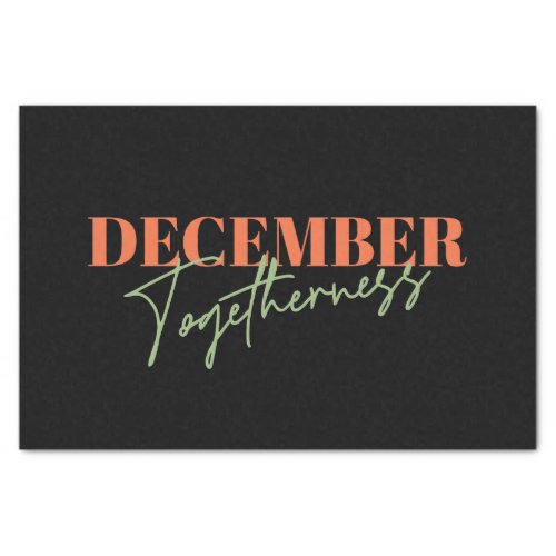 December Togetherness Celebrating the Season Tissue Paper