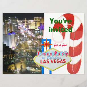 December Wedding in Las Vegas Invitation