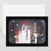 December winter striped roost bird seven dwarfs (Front/Back)