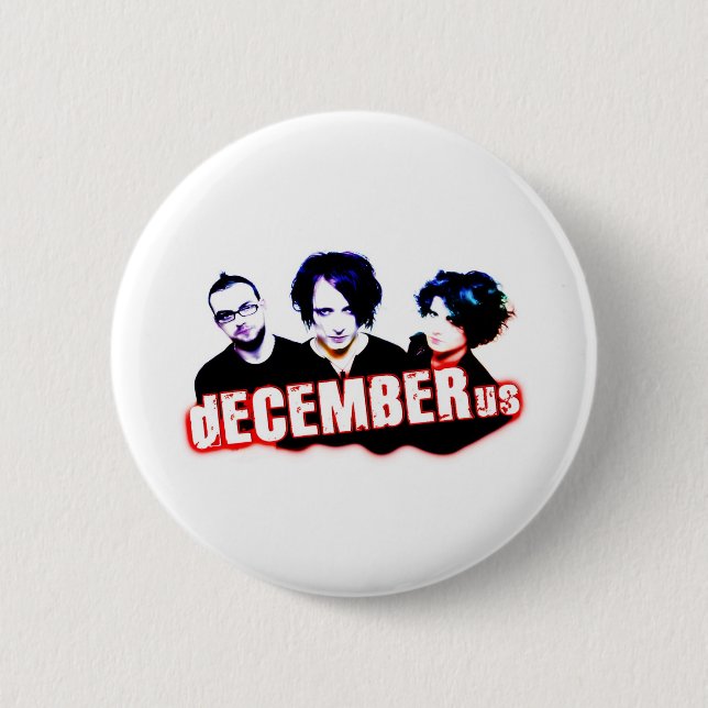 dECEMBERus Pinback Button (Front)