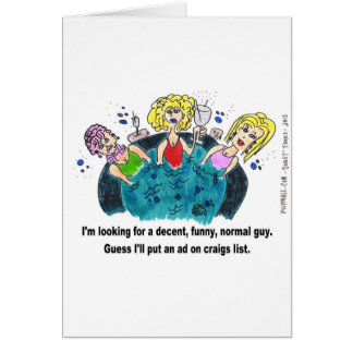 Decent funny normal guy cards