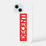 Decent Stamp iPhone 15 Case