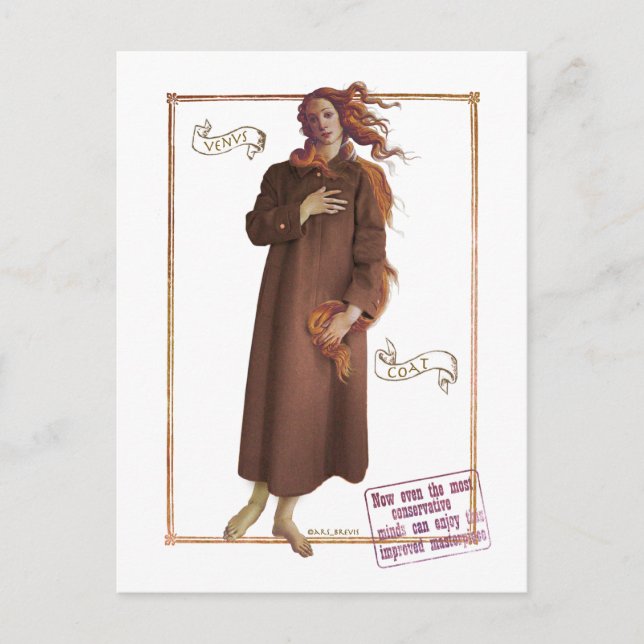"Decent" Venus Postcard (Front)