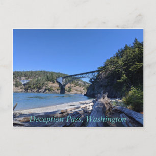 Deception Pass Bridge postcard