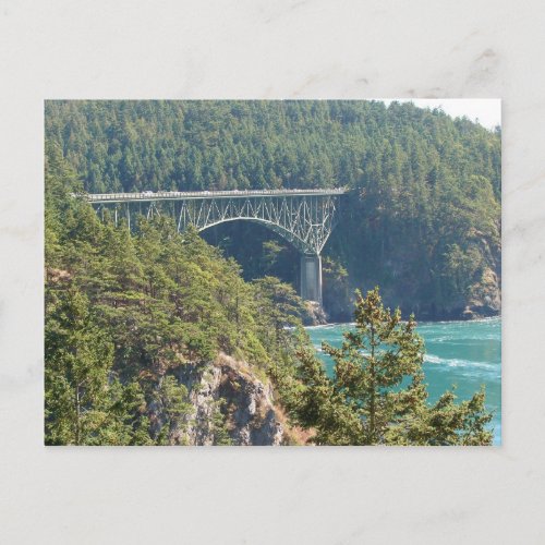 Deception Pass Bridge Postcard