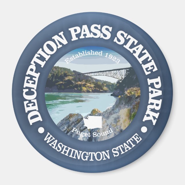 Deception Pass SP Magnet (Front)