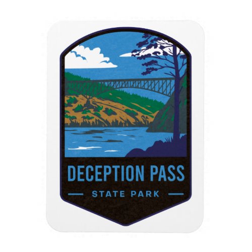 Deception Pass State Park Magnet