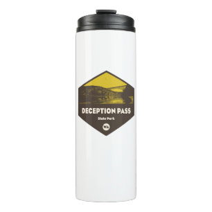 Deception Pass State Park Washington Thermal Tumbler