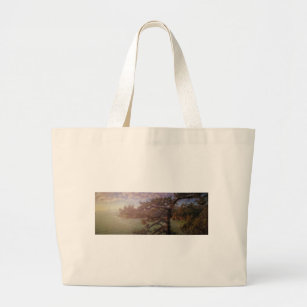 Deception Pass View Large Tote Bag