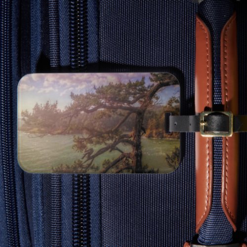 Deception Pass View Luggage Tag