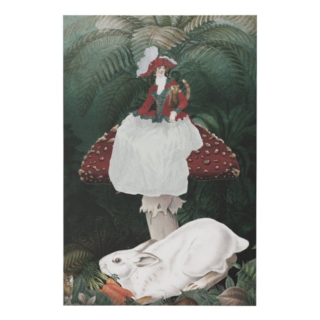 Deceptive size and measure faux canvas print (Front)