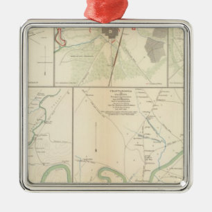 Decherd, Manchester, Tullahoma, Jasper Metal Ornament