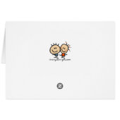Decision Making Skills Squirrel Humor Cards (Back Horizontal)