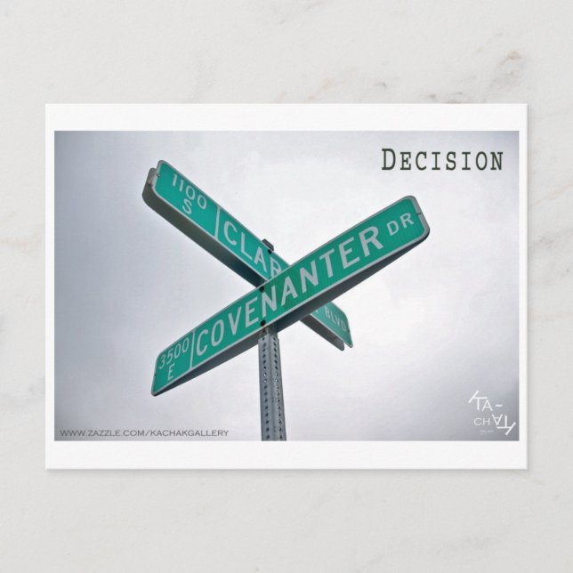 DECISION - POSTCARDS (Front)