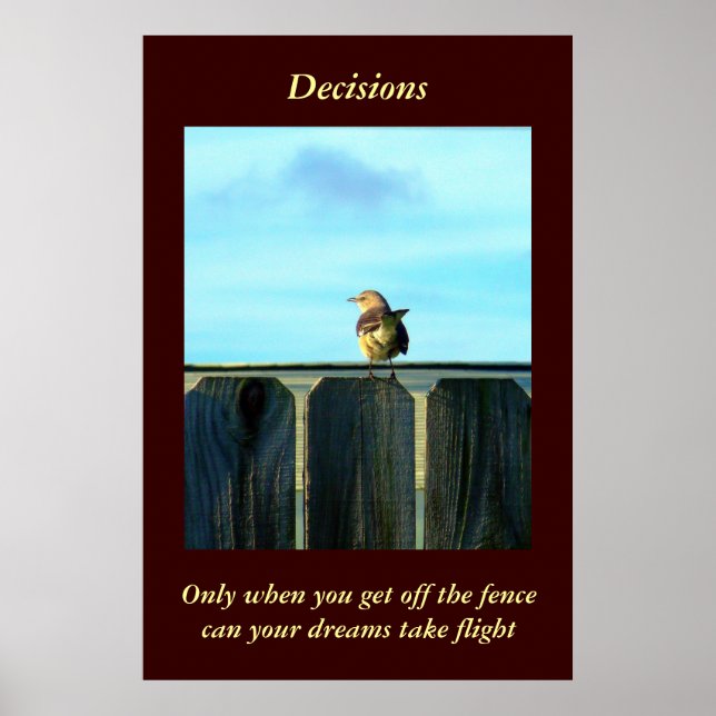 Decisions Poster (Front)