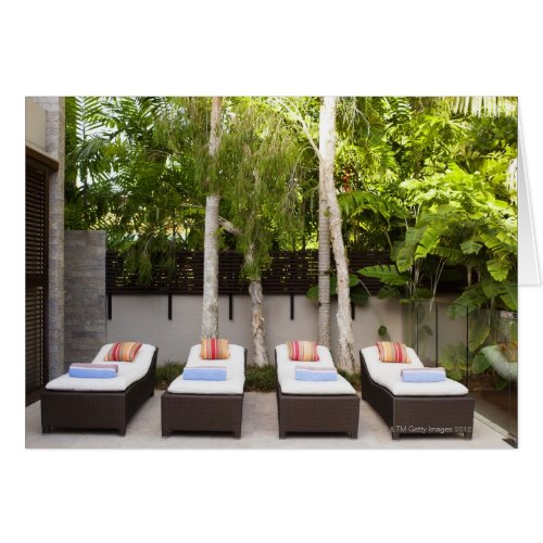 Deck Chairs Tropical House