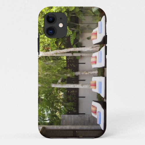 Deck Chairs Tropical House iPhone 11 Case