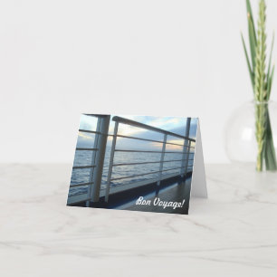 Deck Level View Bon Voyage Card