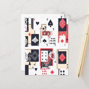 Deck of Cards Abstract Modern