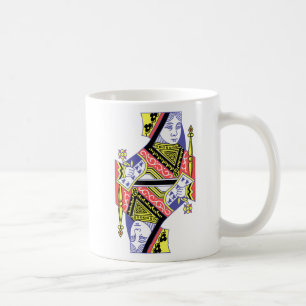 Deck of Cards His and Hers Queen Coffee Mug