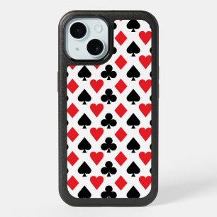 Deck of Cards Pattern iPhone 15 Case