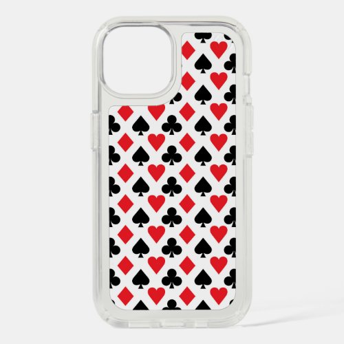 Deck of Cards Pattern iPhone 15 Case