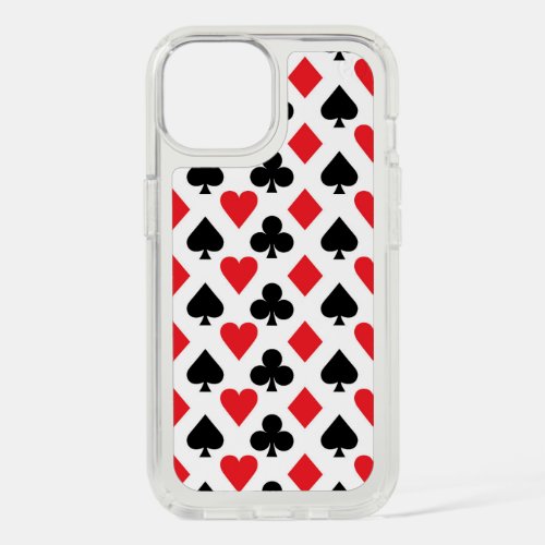 Deck of Cards Pattern iPhone 15 Case