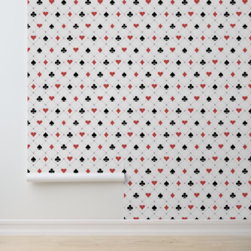 Deck of Cards Pattern Wallpaper