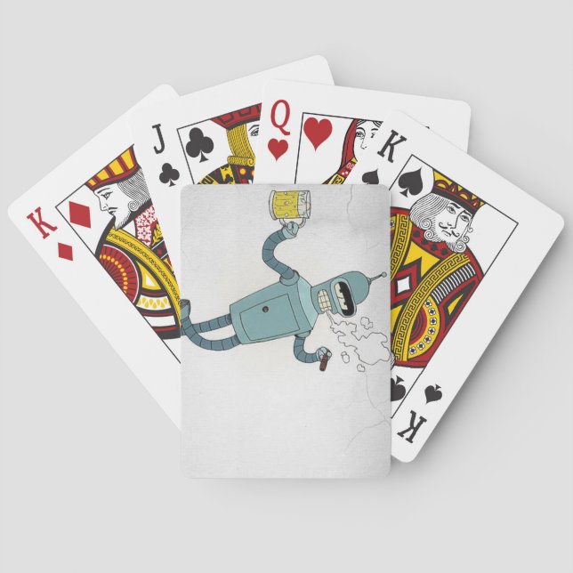 deck of cards with bender (Back)