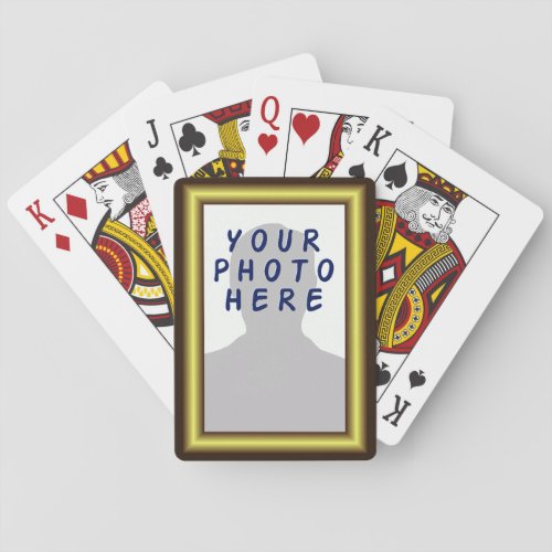 Deck of cards with YOUR photo