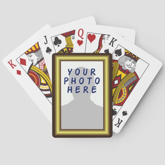 Deck of cards with YOUR photo! (Back)