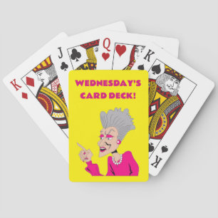 DECK OF PLAYING CARD -WEDNESDAY