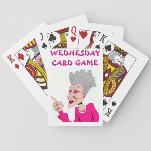 DECK OF PLAYING CARD _WEDNESDAY