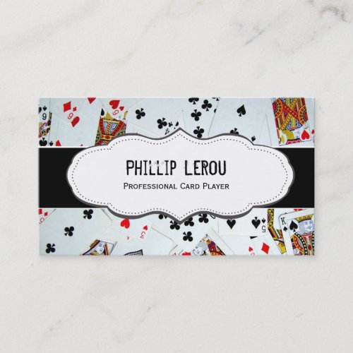 Deck of Playing Cards Business Cards