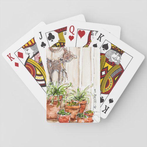 Deck of Playing Cards Complete with a Cat