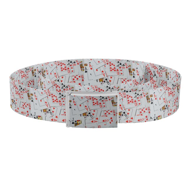 Deck Of Scattered Playing Cards, Belt (Coil)