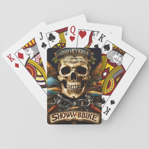 Deck of the Dead Skull Design Playing Cards Playing Cards