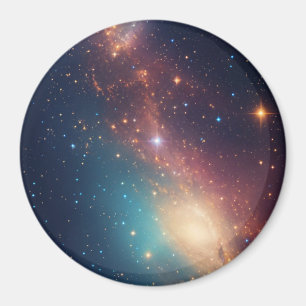 "Deck Out Your Car with Our Galaxy Magnets" Magnet